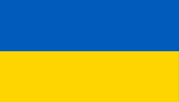 Ukraine Flagge