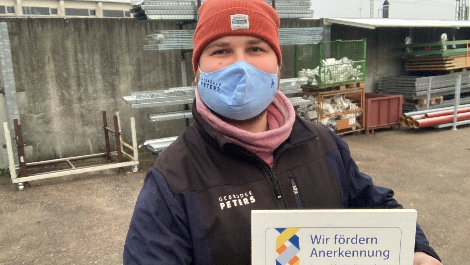 Mitarbeiter der Firma Gebrüder Peters
