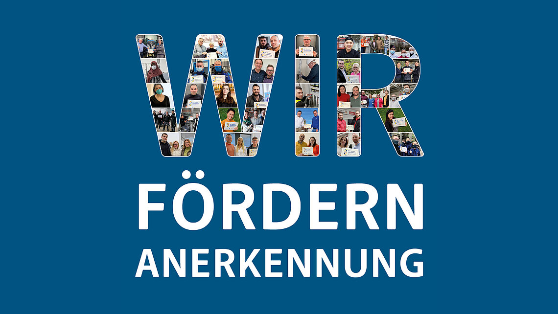 Cover Siegelträgerbroschüre "Wir fördern Anerkennung"
